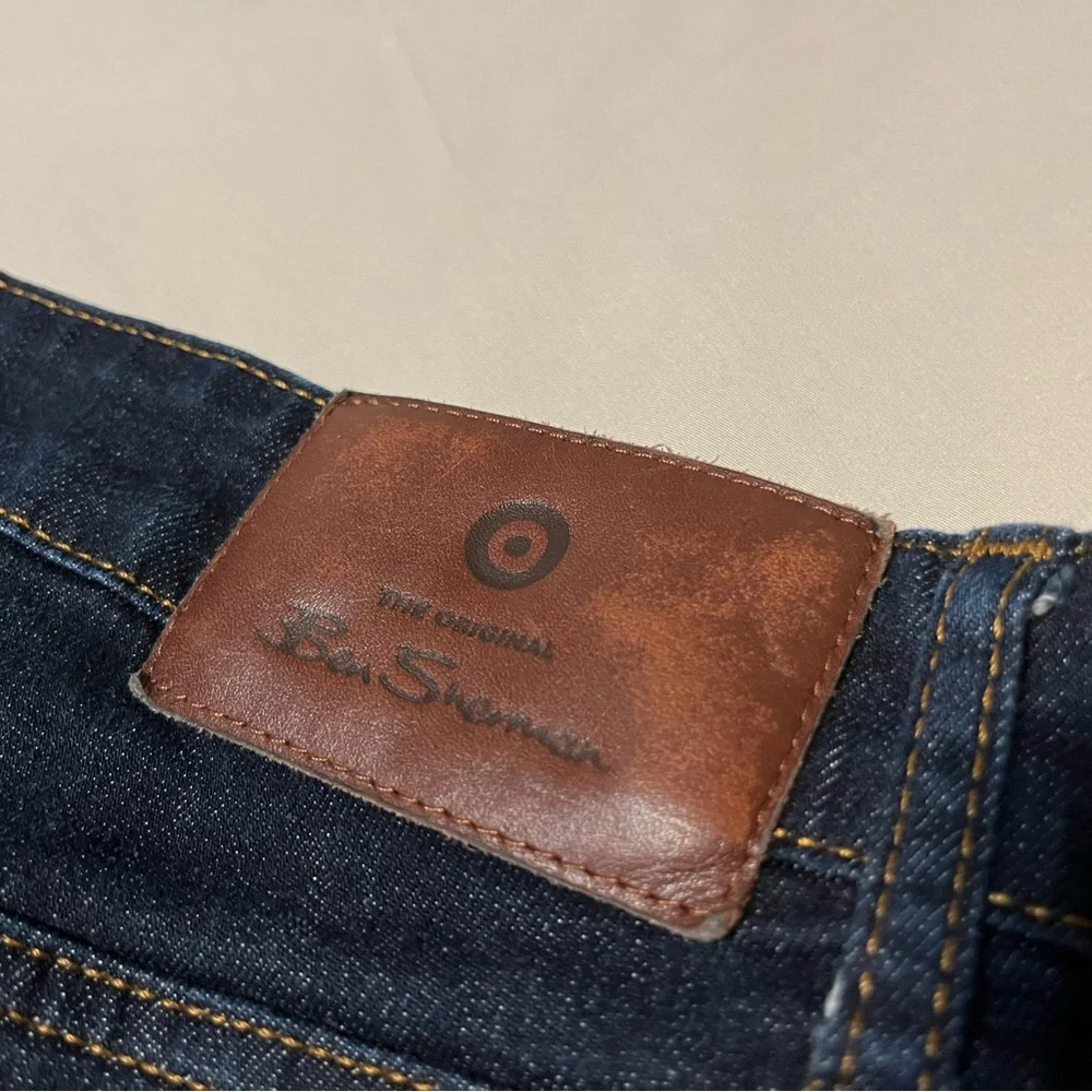 Ben Sherman Raw Dark Blue Denim - Picture 2 of 13